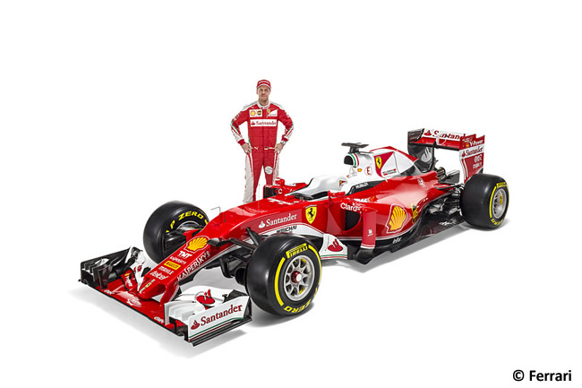 Scuderia Ferrari - SF16-H - Monoplaza 2016 - Sebastian Vettel