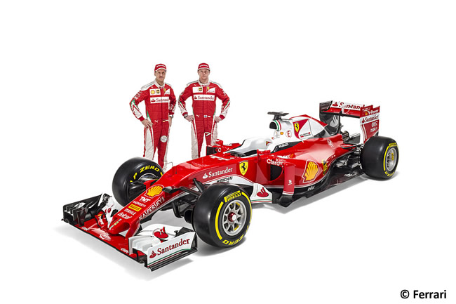 Scuderia Ferrari - SF16-H - Monoplaza 2016 - Sebastian Vettel - Kimi Raikkonen 