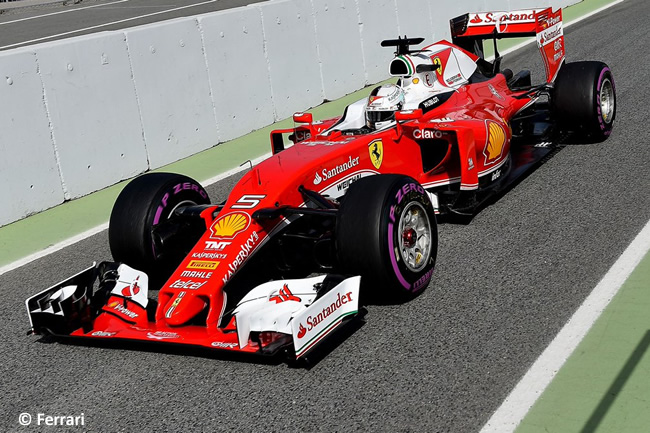 Sebastian Vettel - Scuderia Ferrari - SF16-H