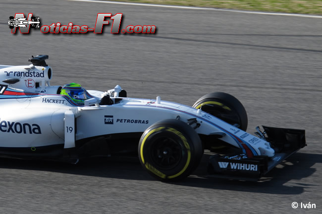 Felipe Massa - Williams - FW38 - www.noticias-f1.com