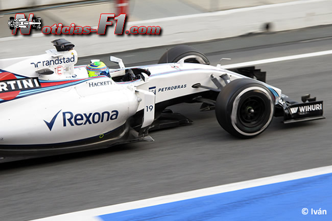 Felipe Massa - Williams - FW38 - www.noticias-f1.com