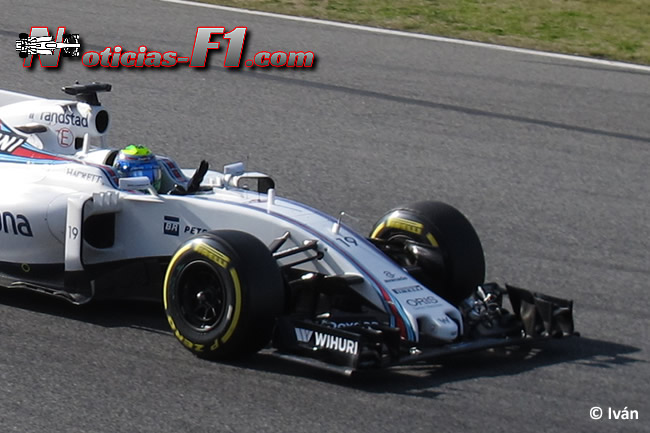 Felipe Massa - Williams - FW38 - www.noticias-f1.com