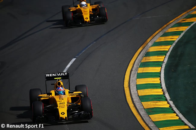 Jolyon Palmer - Kevin Magnussen - Renault - RS16 - GP Australia 2016