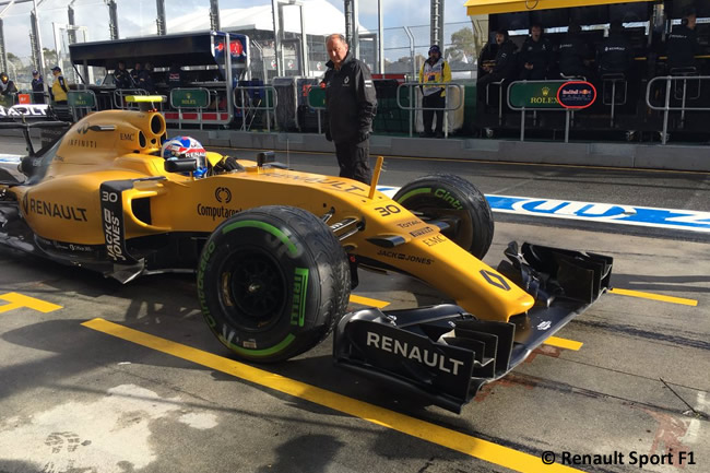 Jolyon Palmer - Renault Sport F1 - Entrenamientos Libres - Gran Premio de Australia 2016