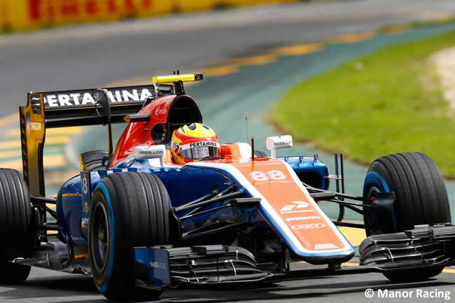 Rio Haryanto - Manor Racing - Entrenamientos - GP Australia 2016