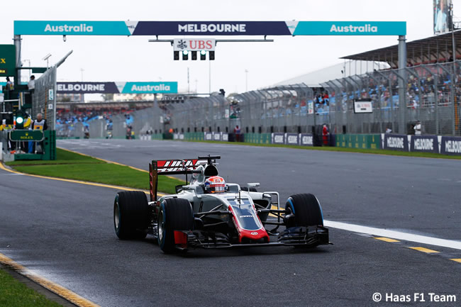 Romain Grosjean - Haas F1 Team - GP Australia 2016