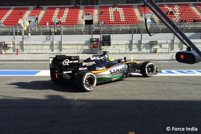 Sergio Pérez - Force India - VJM09