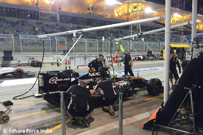 Sahara Force India - Bahréin - Entrenamientos