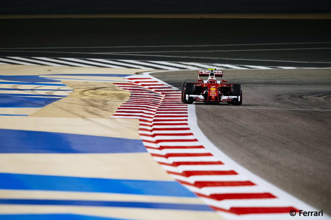 Kimi Raikkonen - Scuderia Ferrari - Gran Premio Bahréin 2016