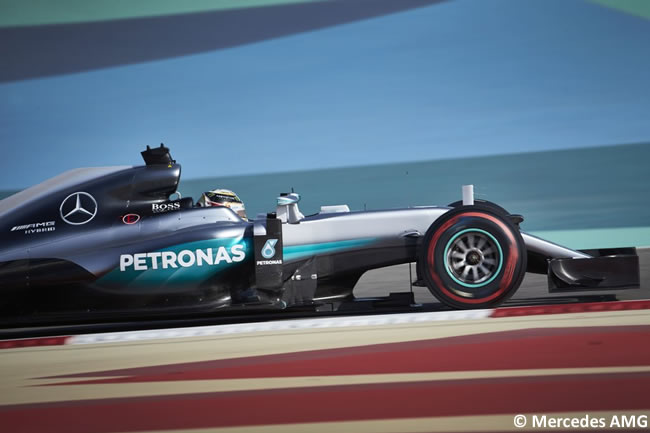 Lewis Hamilton - Mercedes AMG - Calificación GP Bahréin 2016