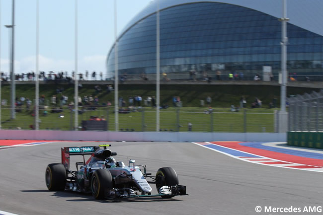 Nico Rosberg - Mercedes AMG - GP Rusia 2016