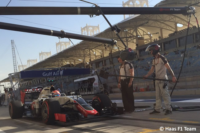 Romain Grosjean - Haas F1 Team - Calificación GP Bahréin 2016