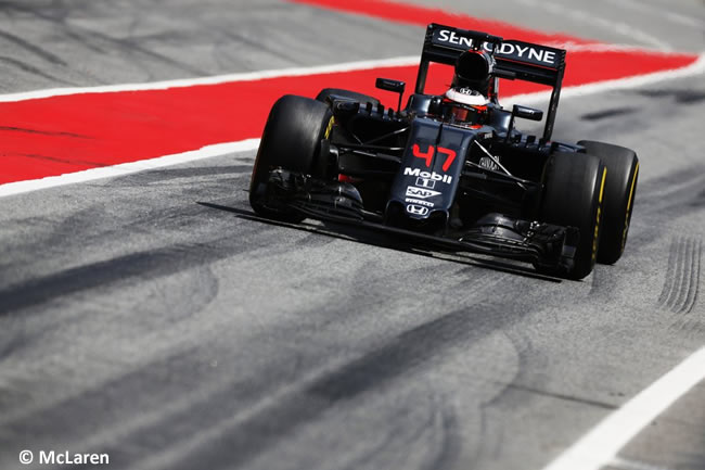 Stoffel Vandoorne - McLaren - Test Barcelona 2016