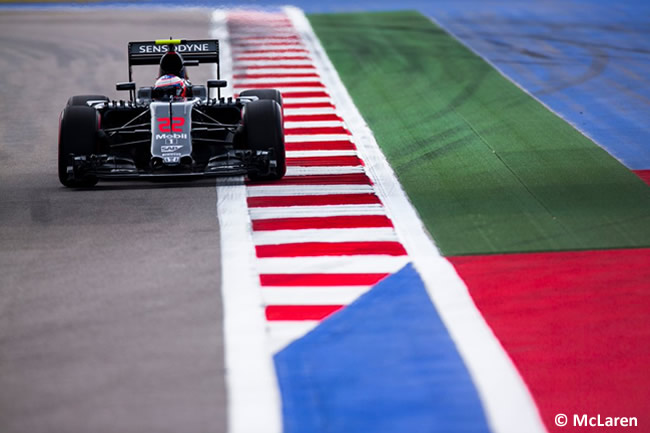 Jenson Button - McLaren - GP Rusia 2016