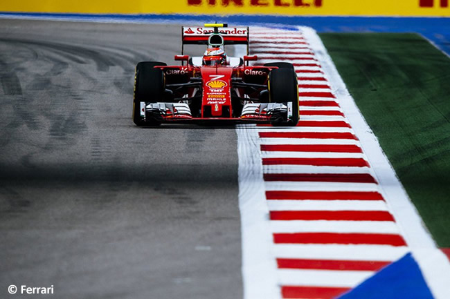 Kimi Raikkonen - Scuderia Ferrari - GP Rusia 2016