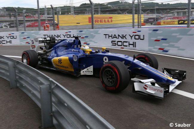 Marcus Ericsson - Sauber - GP Rusia 2016