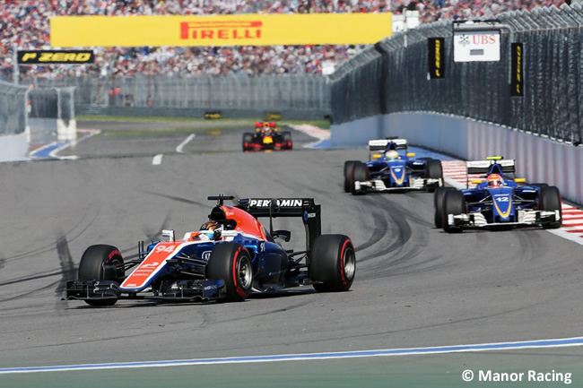 Pascal Wehrlein - Manor - GP Rusia 2016