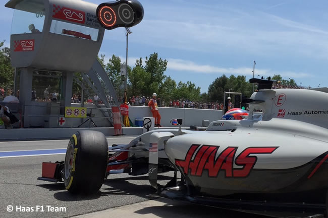 Romain Grosjean - Haas F1 Team - Calificación GP España 2016