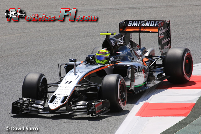 Sergio Pérez - Force India - www.noticias-f1.com - David Sarró