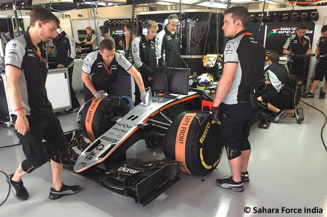 Sergio Pérez - Sahara Force India - Gran Premio de Rusia 2016