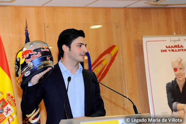 Carlos Sainz - Legado de María de Villota