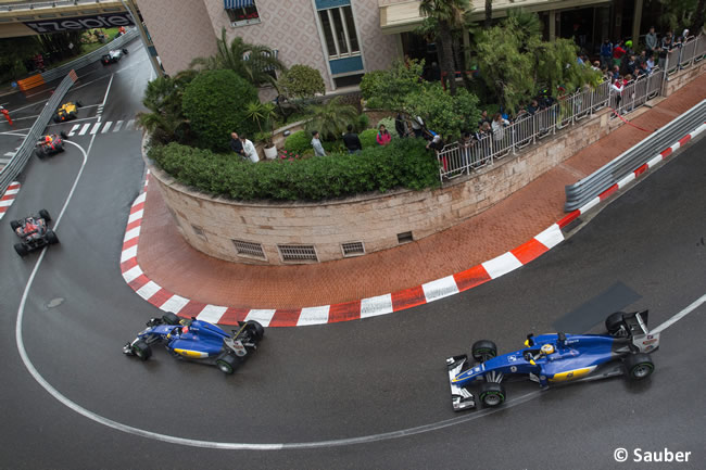 Felipe Nasr - Marcus Ericsson - Sauber - GP Mónaco 2016