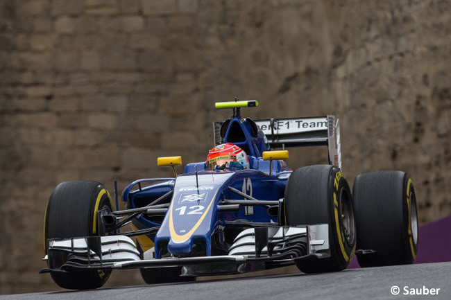 Felipe Nasr - Sauber - GP Europa - Bakú 2016