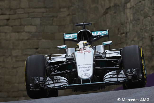 Lewis Hamilton - Mercedes AMG - GP Europa 2016 - Bakú