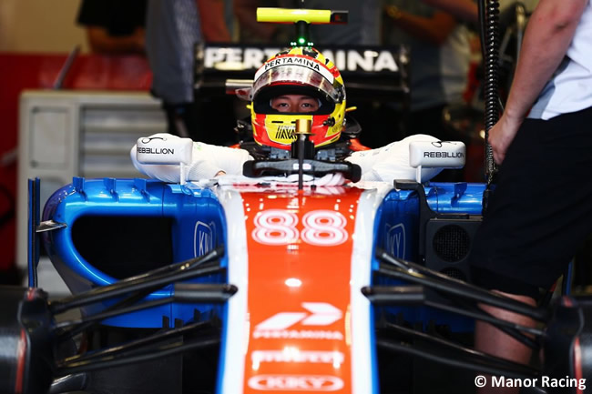 Rio Haryanto - Manor - GP Europa Bakú 2016