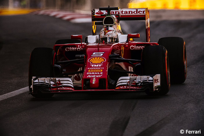 Sebastian Vettel - Scuderia Ferrari - GP Europa 2016 - Bakú