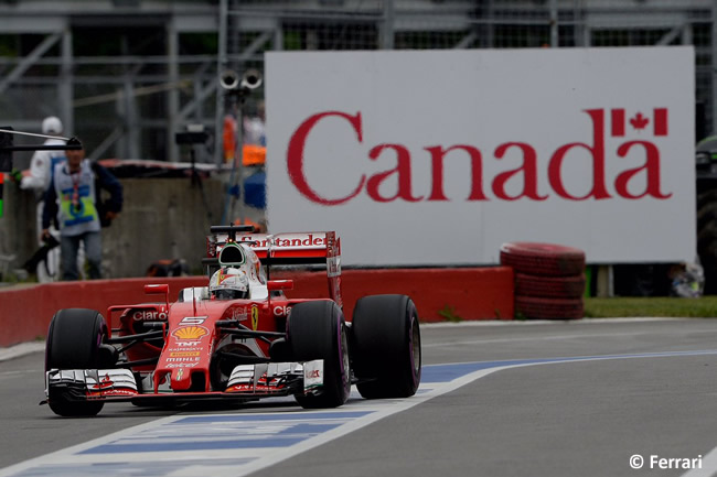 Sebastian Vettel - Scuderia Ferrari - GP Canadá 