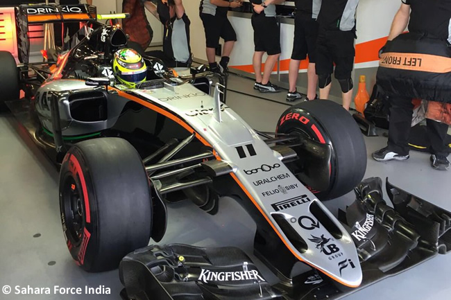 Sergio Pérez - Force INdia - GP Europa 2016 - Bakú