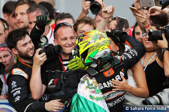 Sergio Pérez - Force India - GP Europa 2016 - Bakú