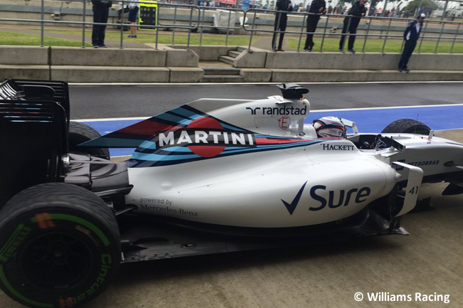 Alex Lynn - Williams - Test Temporada Silverstone Día 1 