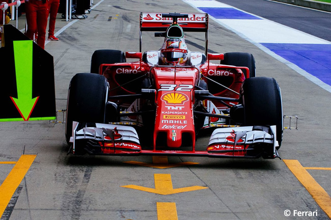 Charles Leclerc- Test Silverstone - Día 1