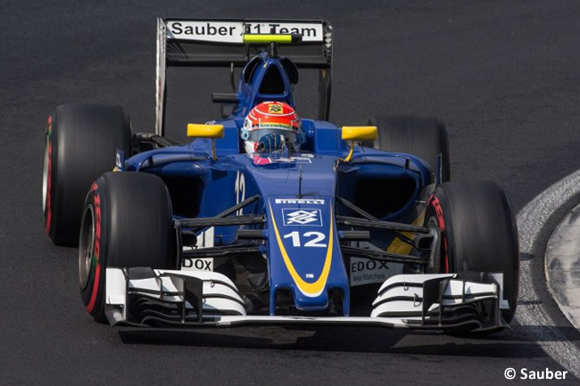 Felipe Nasr - Sauber - Calificación GP Hungría 2016