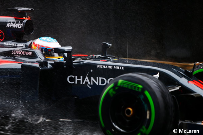 Fernando Alonso - McLaren - Test Silverstone - Día 1