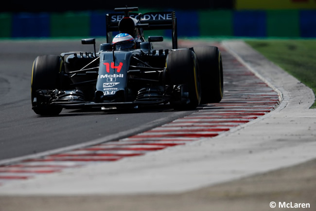 Fernando Alonso - McLaren - GP Hungría 2016