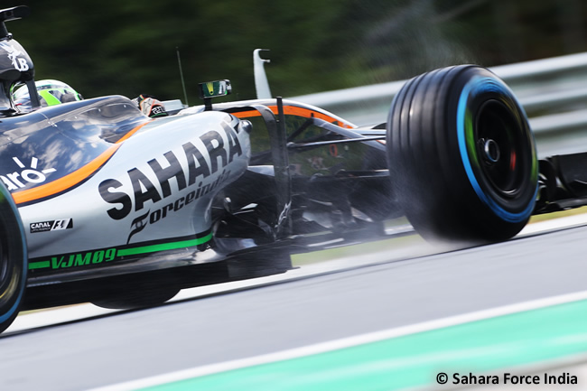 Force India- Calificación GP Hungría 2016