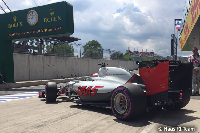 Haas - GP Austria 2016 - Calificación