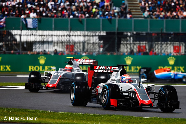 Haas - GP Gran Premio de Gran Bretaña 2016