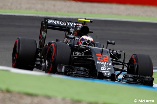 Jenson Button - McLaren - GP Alemania 2016 - Calificación