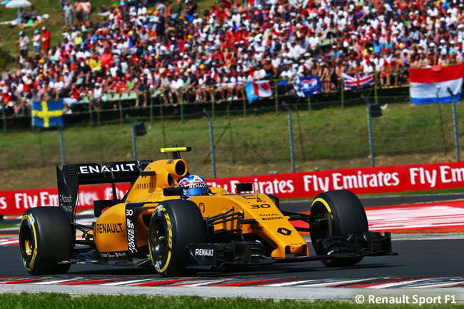 Renault - GP Hungría 2016