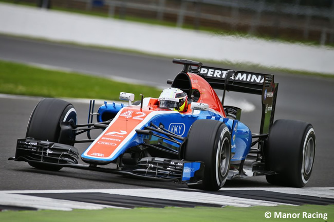 Jordan King - Manor - Test Silverstone 2016 - Día 2