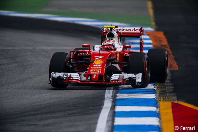 Kimi Raikkonen - Scuderia Ferrari - GP Alemania 2016 - Calificación