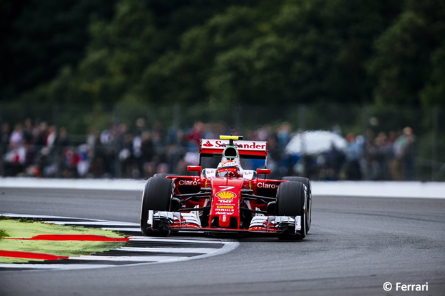 Kimi Raikkonen - Ferrari- GP Gran Premio de Gran Bretaña 2016