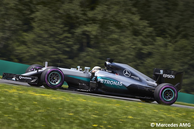 Lewis Hamilton - Mercedes AMG - GP Austria 2016 - Calificación