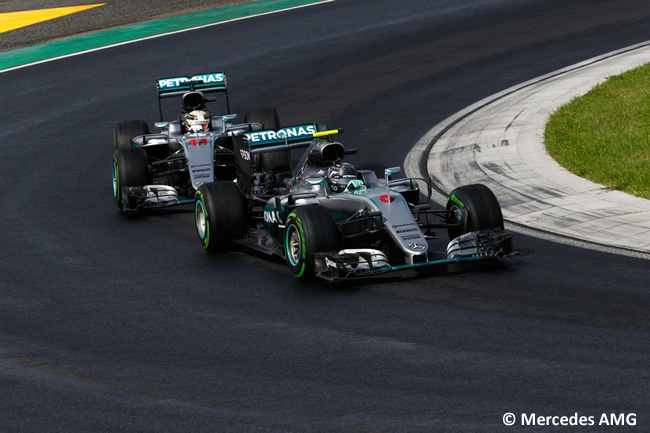 Mercedes - Calificación GP Hungría 2016