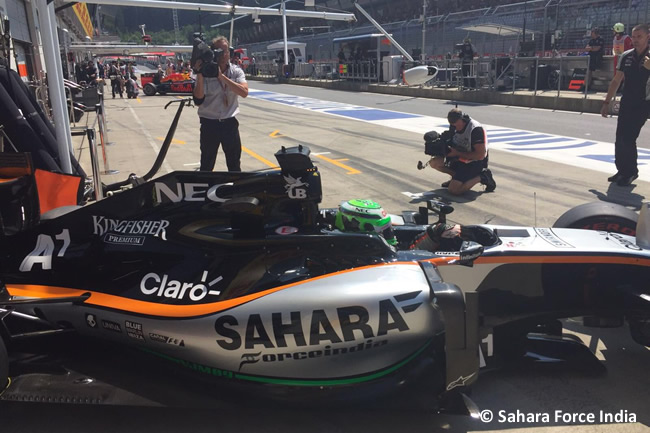 Nico Huleknberg - Force India - GP Austria 2016