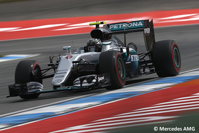 Nico Rosberg - Mercedes - Pole -GP Alemania 2016 